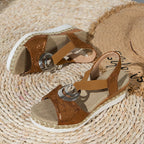 Sandalias Cómodas Ergonómicas con Tacón Cuña