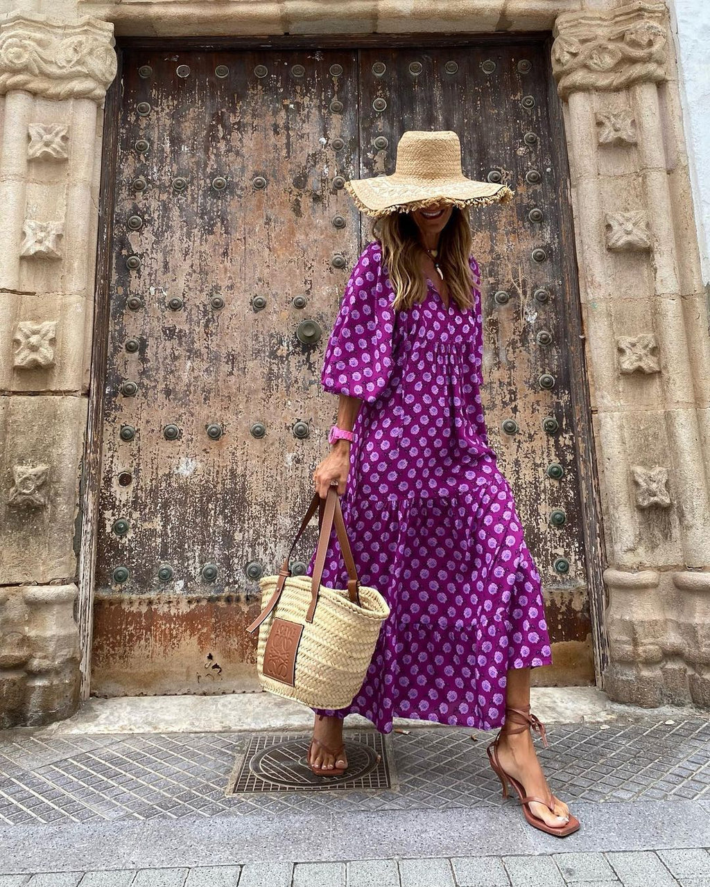Elegantní boho šaty pro ženy – splývavý střih
