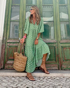 Elegantní boho šaty pro ženy – splývavý střih