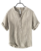 Pánská lněná košile – casual styl