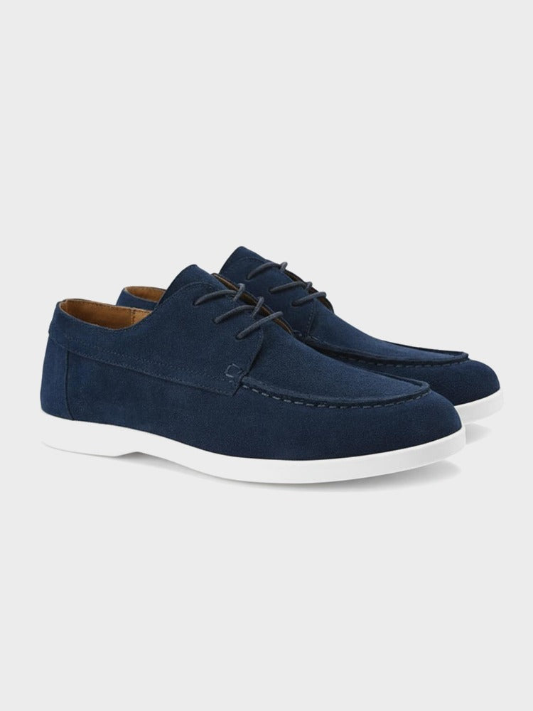 Prémiové semišové šněrovací boty