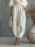 Dvoudílný set off-shoulder – casual chic styl