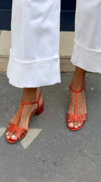 Allegra | Sandalias Doradas de Elegancia Cotidiana