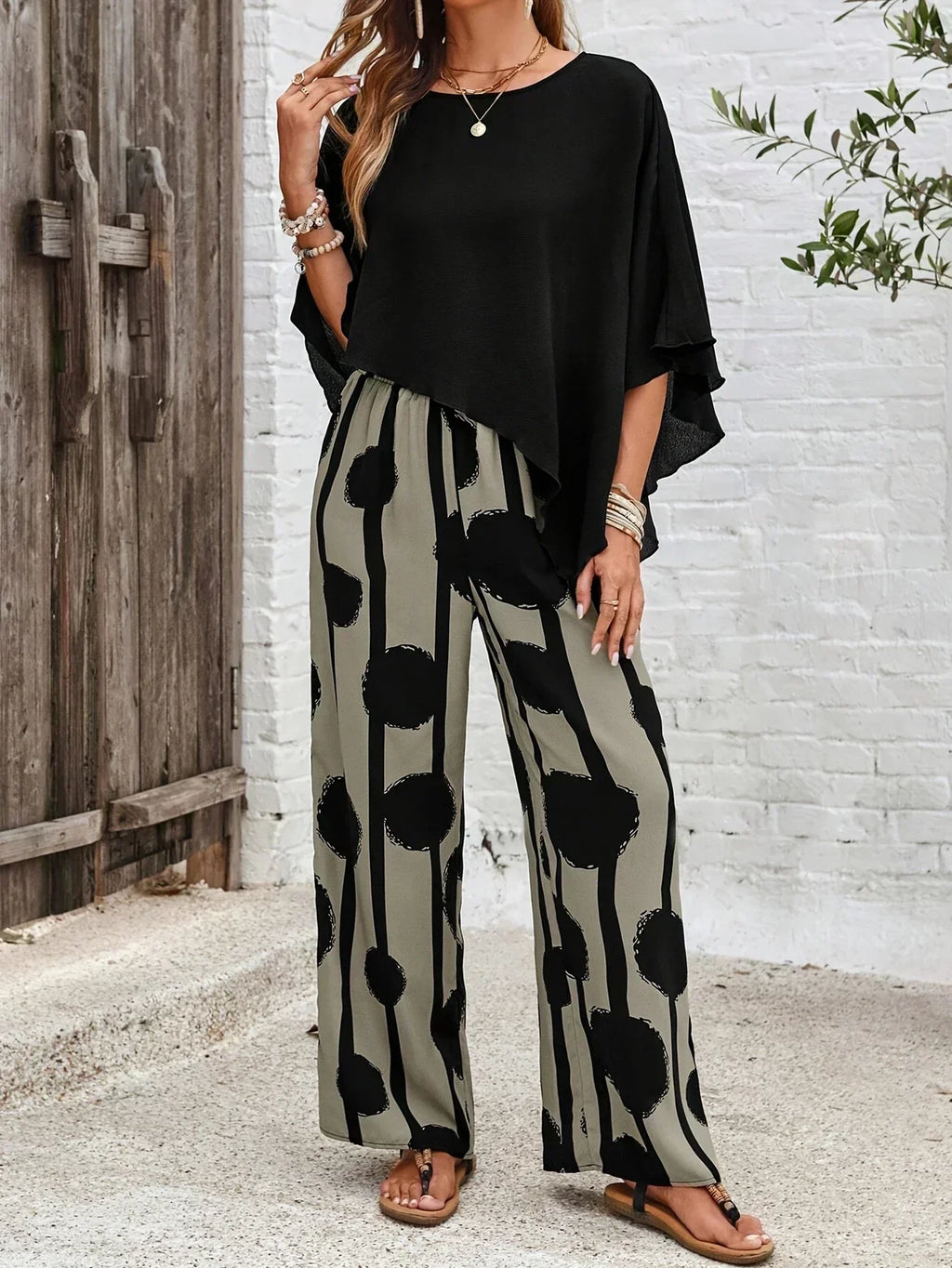 SABRIA - CONJUNTO DE VERANO CASUAL