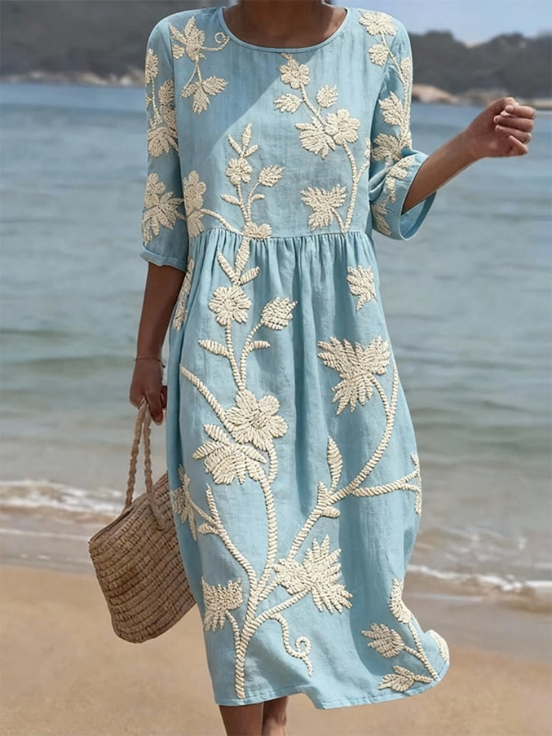 Elegantní vintage letní šaty Raquel