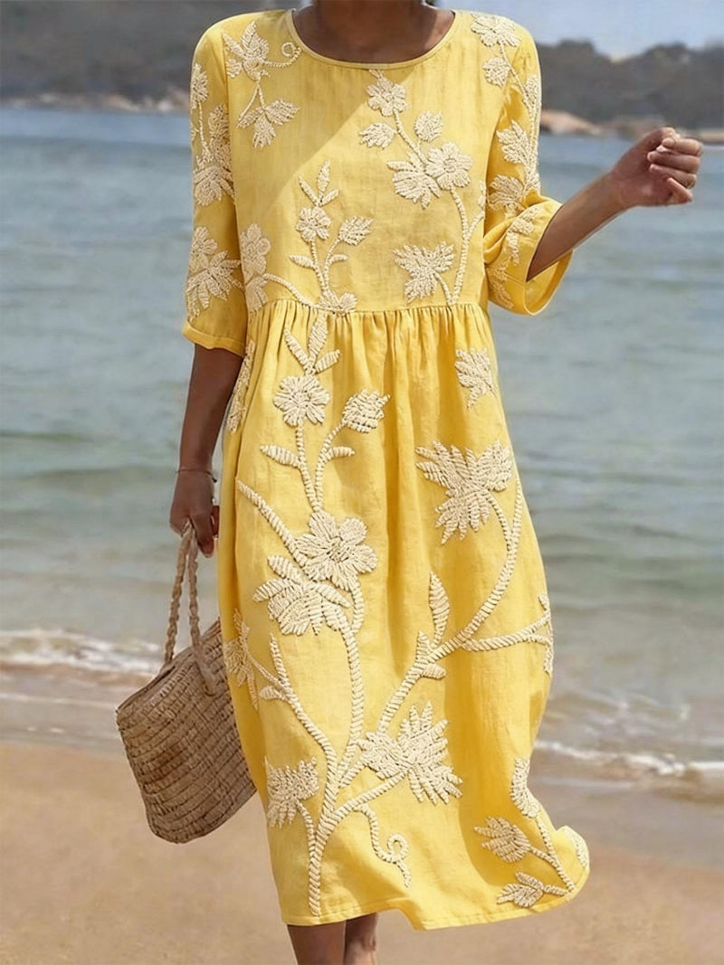 Elegantní vintage letní šaty Raquel