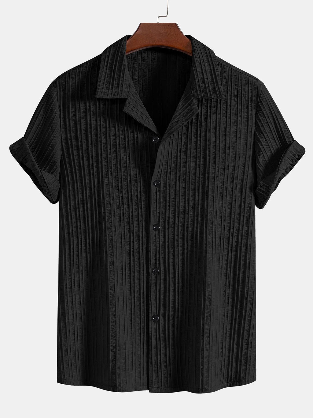 Set – pruhovaná kubánská jacquard košile a kalhoty