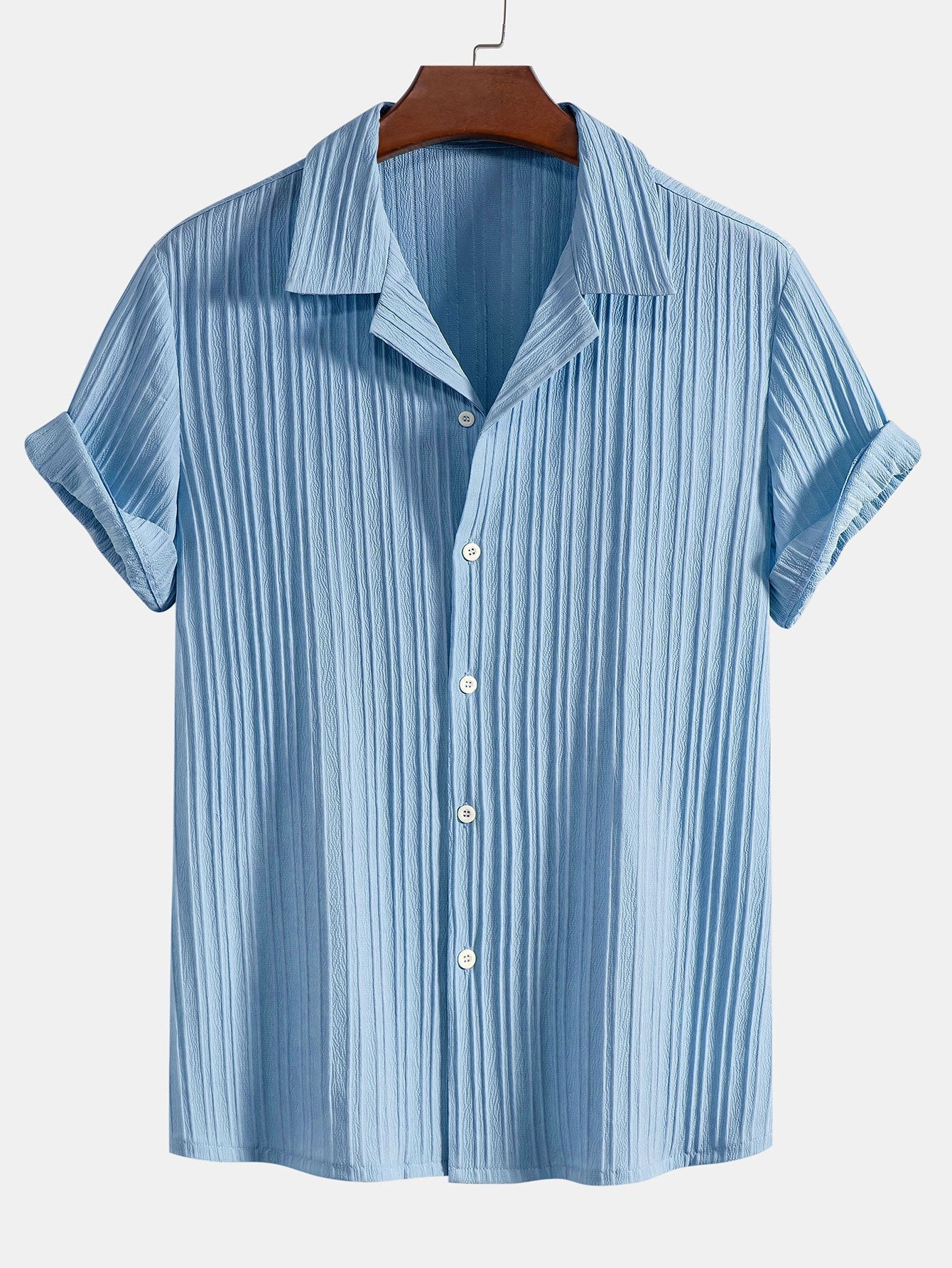 Set – pruhovaná kubánská jacquard košile a kalhoty