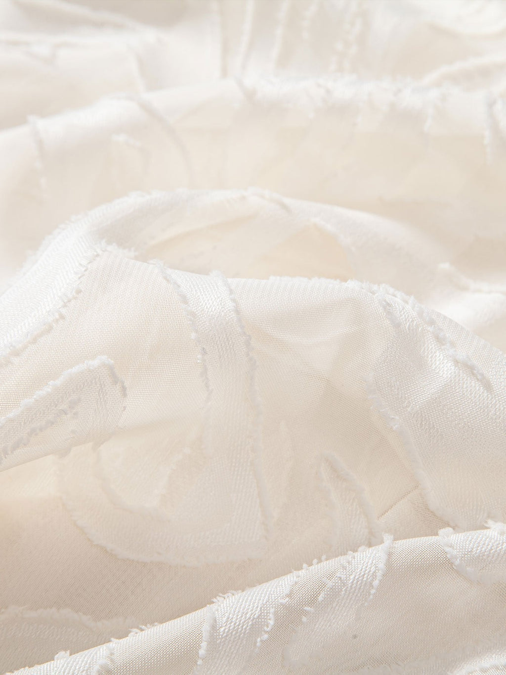Set – kubánská jacquard košile a rovné lněné kalhoty