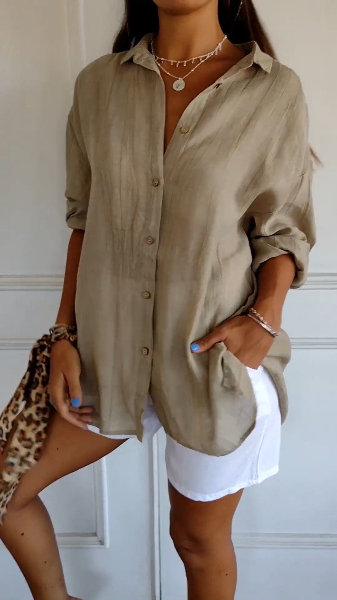 Klasická plisovaná dámská halenka – elegantní styl