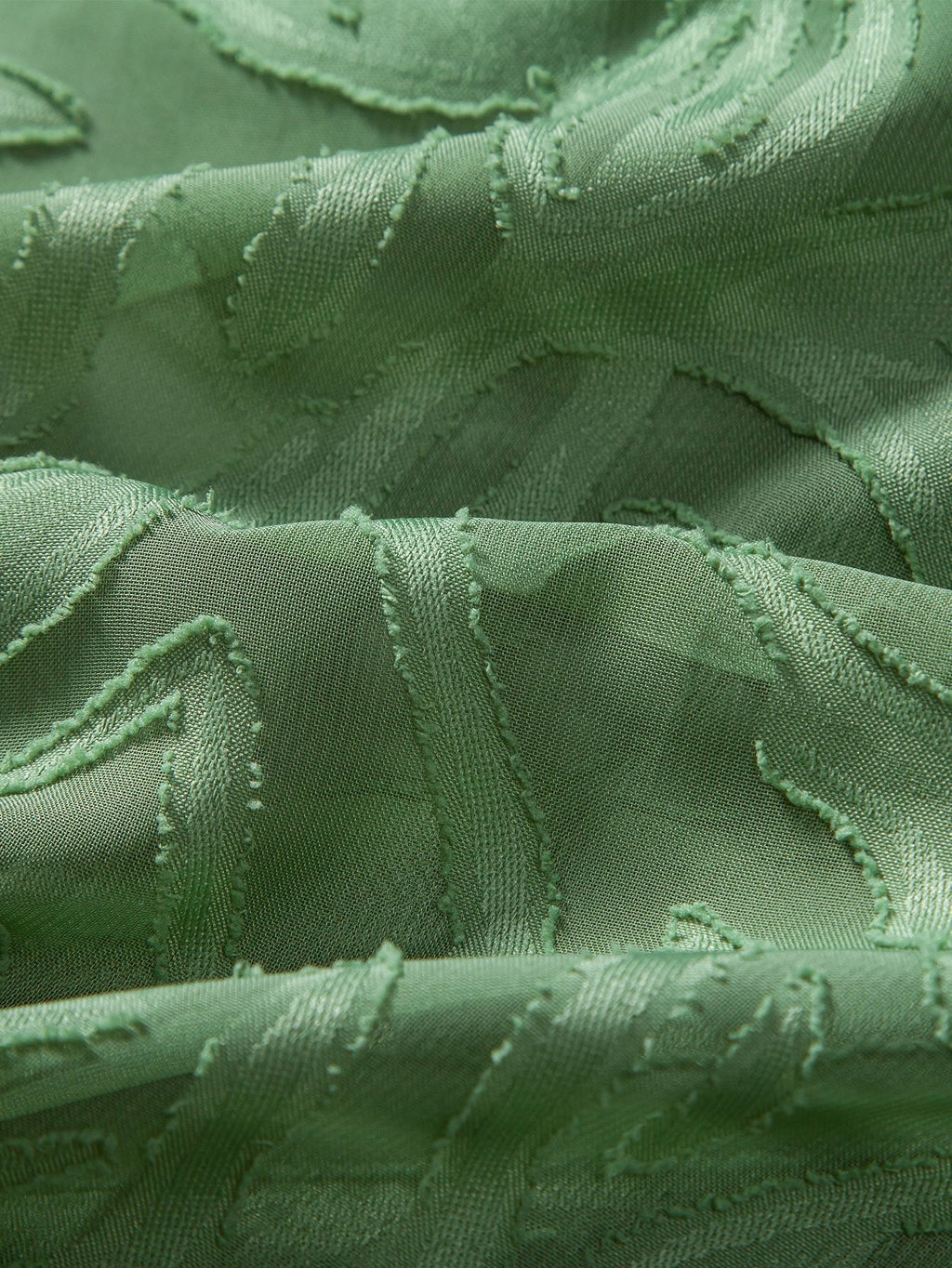 Set – kubánská jacquard košile a rovné lněné kalhoty