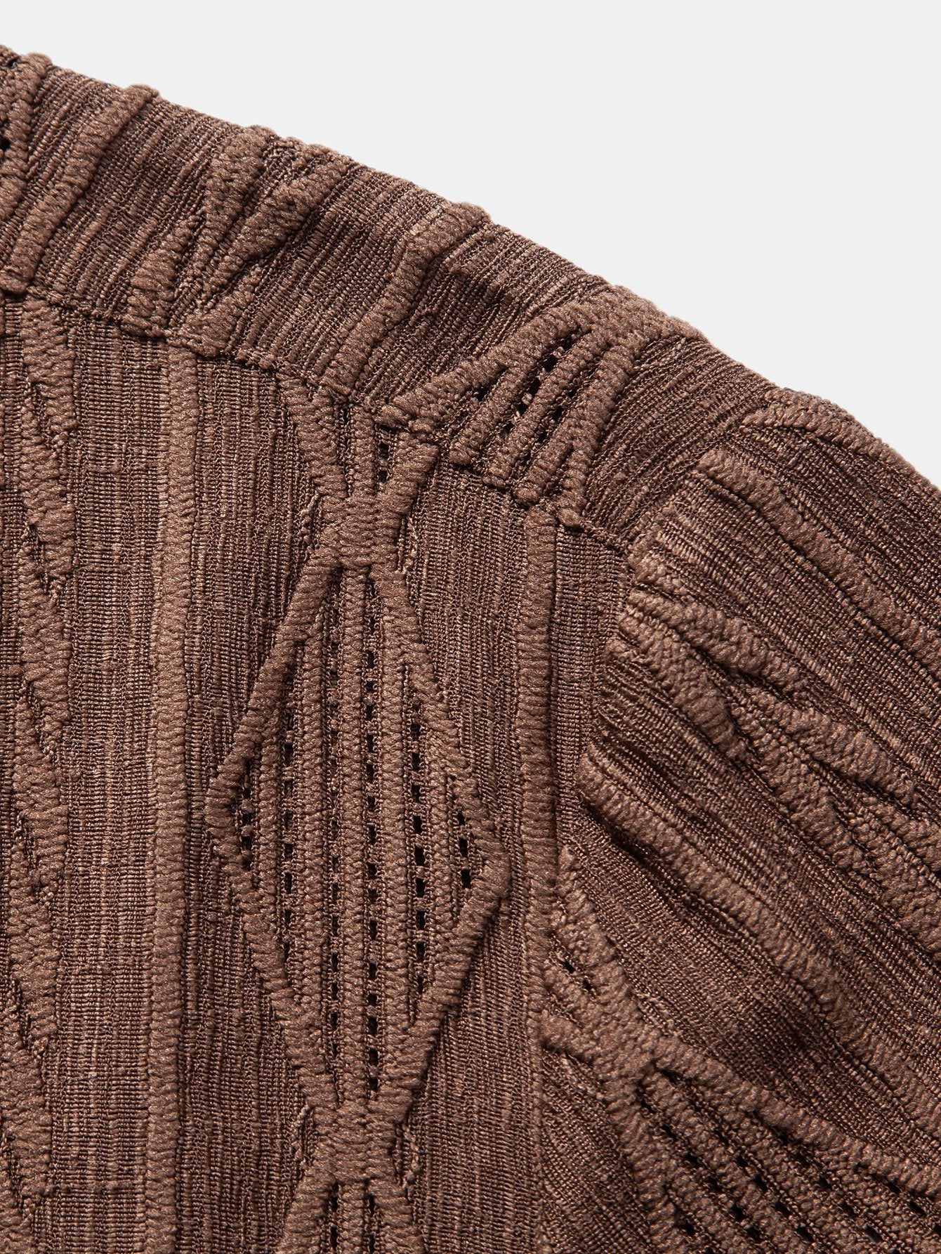 Set – kubánská jacquard košile a texturované šortky