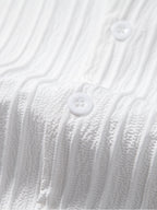 Set – pruhovaná kubánská jacquard košile a kalhoty