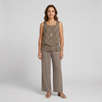 Letní elegantní dámský set – halenka a kalhoty