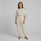 Dvoudílný set off-shoulder – casual chic styl