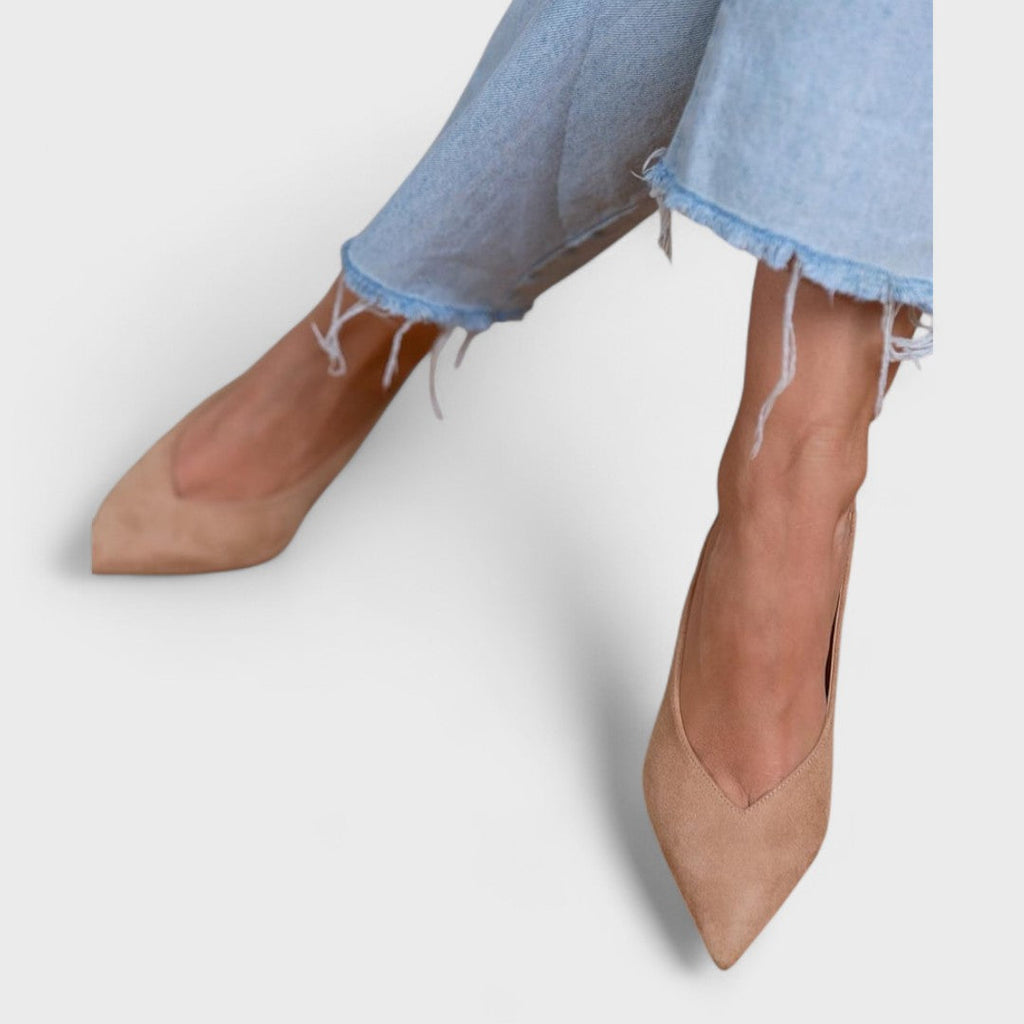 Dámský slingback s tenkým podpatkem – elegantní