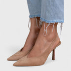 Dámský slingback s tenkým podpatkem – elegantní
