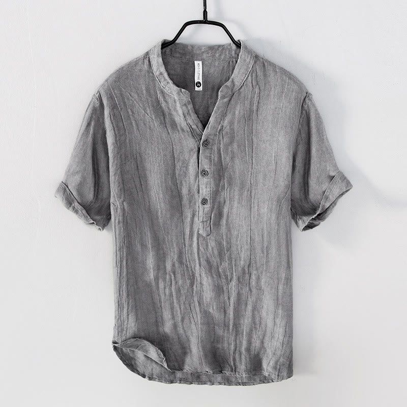 Pánská lněná košile – casual styl